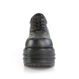Vegan 9 cm TEMPO-08 Plateau Gothic Schuhe Herren