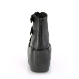 Vegan 9 cm VIOLET-150 open toe ankle booties