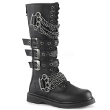 Vegan BOLT-450 demonia stiefel - unisex springerstiefel