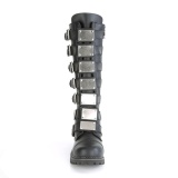 Vegan Leder RIOT-21MP demonia stahlkappen springerstiefel - unisex kampfstiefel