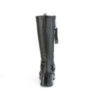 Vegan blockabsatz 7 cm Demonia BRATTY-206 chunky heel plateaustiefel