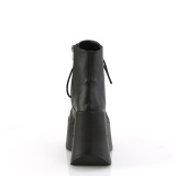 Vegan emo 13 cm DYNAMITE-106 Demonia wedge plateauboots schwarz