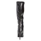 Vegan lackstiefel 13 cm SEDUCE-2000 spitze stiefel mit stiletto absatz