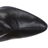 Vegan lackstiefel 13 cm SEDUCE-2000 spitze stiefel mit stiletto absatz