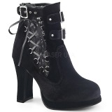 Velvet 10 cm CRYPTO-51 goth lolita platform ankle boots