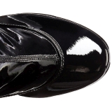 Vinyl 20 cm FLAMINGO-2000 Damenstiefel mit hohem absatz