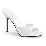 Weiss 10 cm CLASSIQUE-01 damen pantoletten schuhe