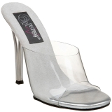 Weiss 11,5 cm FABULICIOUS GALA-01 damen pantoletten schuhe