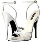 Weiss 15 cm DOMINA-108 high heels für männer