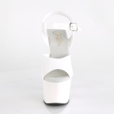 Weiss 18 cm ADORE-708N High Heels Plateauschuhe