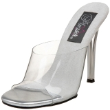 White 11,5 cm FABULICIOUS GALA-01 womens mules shoes