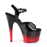 Zweifarbig 18 cm ADORE-709BR-H plateauschuhe high heels