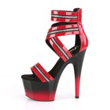 Zweifarbig 18 cm ADORE-766 plateauschuhe high heels